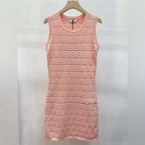 Pink Fendi FF mini dress size S